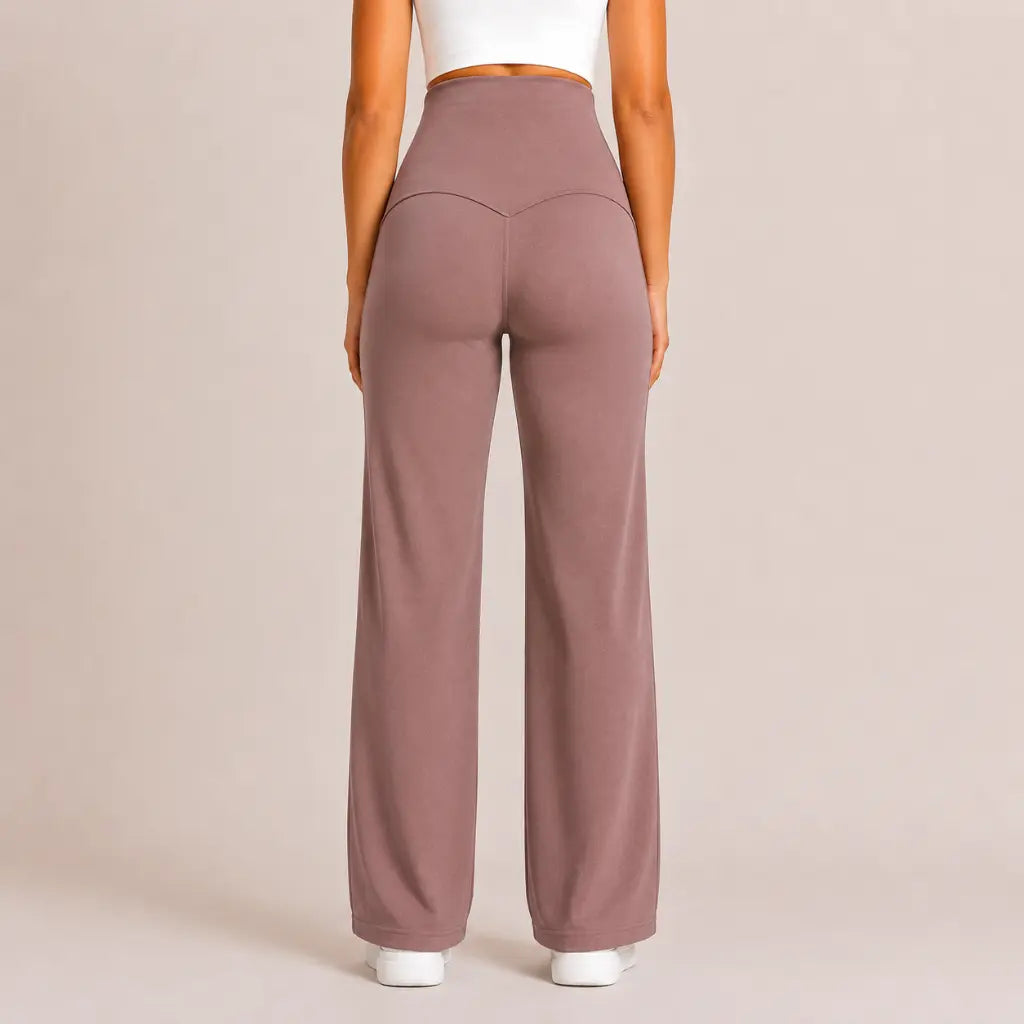Comfort – Umstandshose mit Bauchstütze & weitem Bein