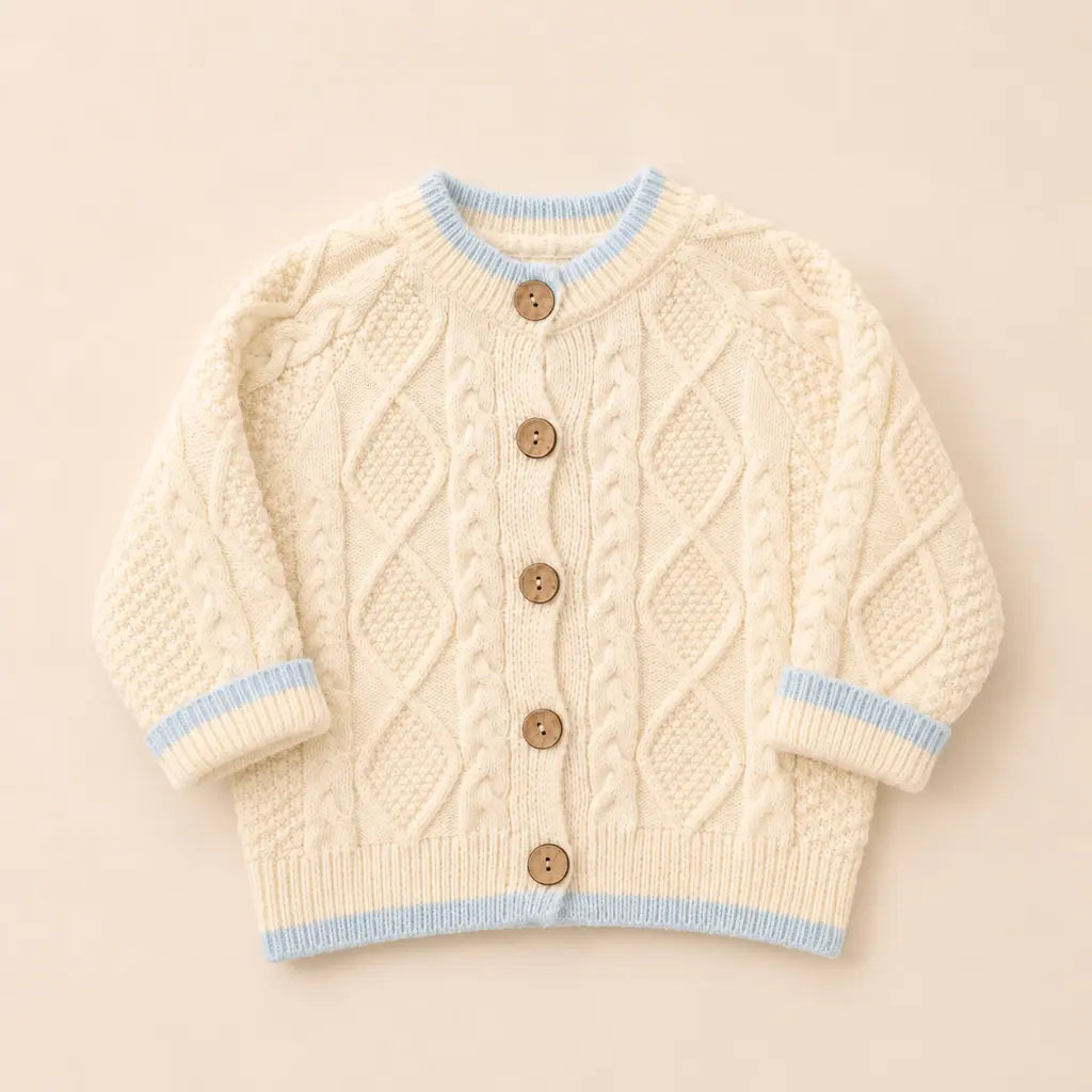 Elio Cardigan - Gestrickte Babyjacke