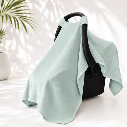 Airy Cover - Atmungsaktiver Babyschalen-Schutz aus 100% Baumwolle