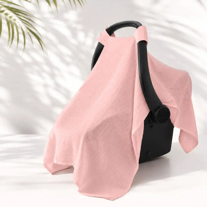 Airy Cover - Atmungsaktiver Babyschalen-Schutz aus 100% Baumwolle