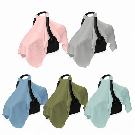Airy Cover - Atmungsaktiver Babyschalen-Schutz aus 100% Baumwolle