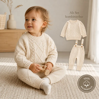 Autumn Knit Sweater aus 100% Baumwolle
