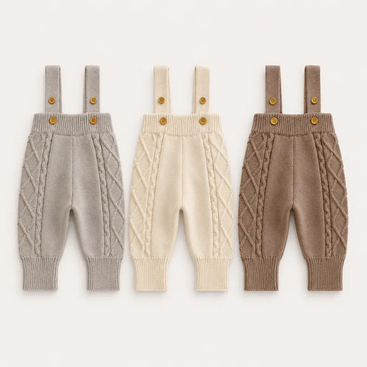 Autumn Knit Pants aus 100% Baumwolle
