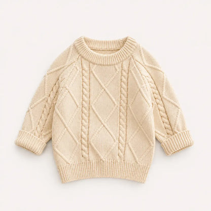 Autumn Knit Sweater aus 100% Baumwolle
