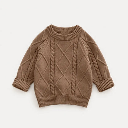Autumn Knit Sweater aus 100% Baumwolle