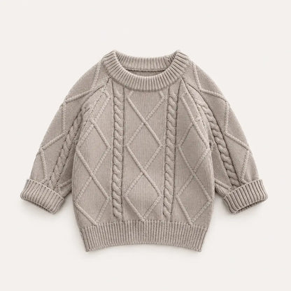 Autumn Knit Sweater aus 100% Baumwolle
