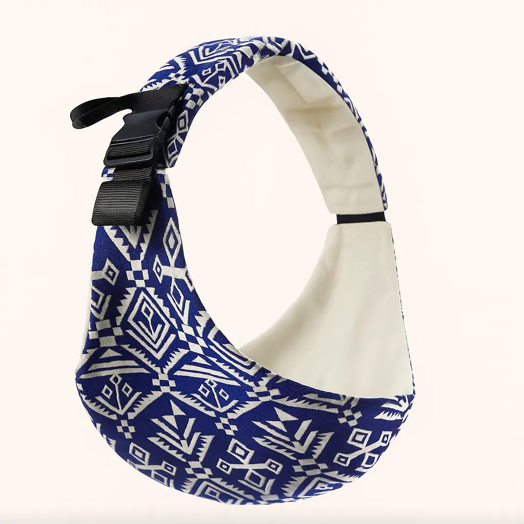 CozyCarry AztecBlue - Ergonomische Babytrage