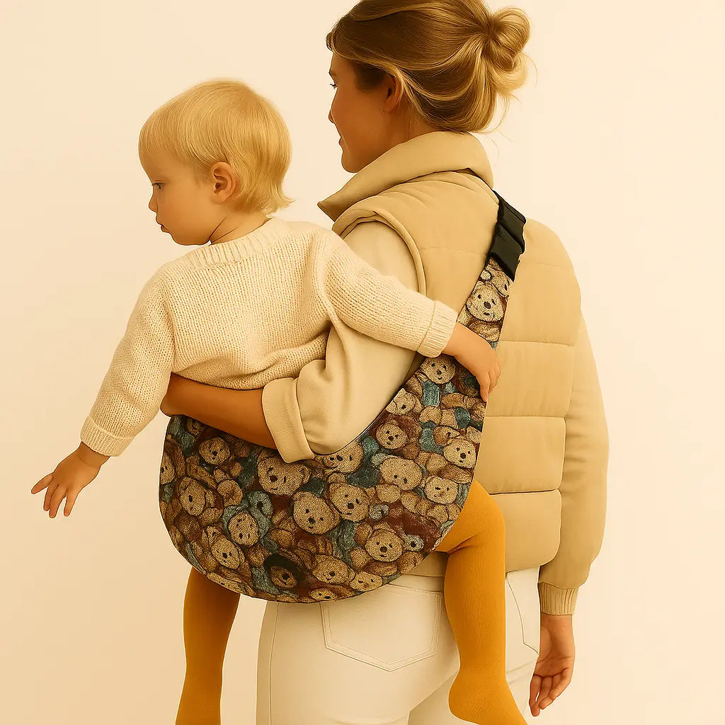 CozyCarry Teddy - Ergonomische Babytrage