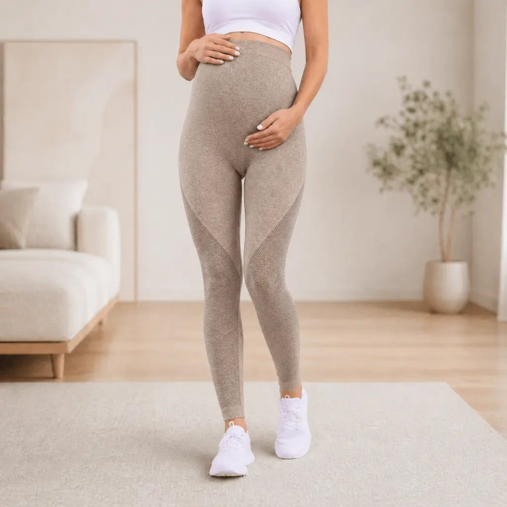 Balance – High-Waist Umstandsleggings mit Bauchstütze