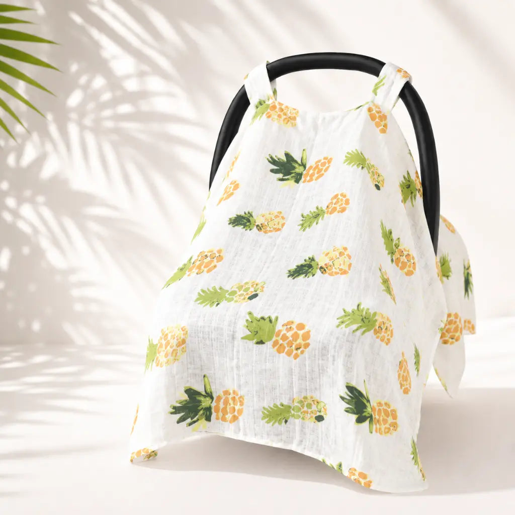 Breeze Cover - Atmungsaktiver Babyschalen-Schutz aus 100% Baumwolle