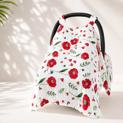 Breeze Cover - Atmungsaktiver Babyschalen-Schutz aus 100% Baumwolle
