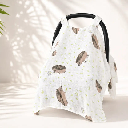 Breeze Cover - Atmungsaktiver Babyschalen-Schutz aus 100% Baumwolle