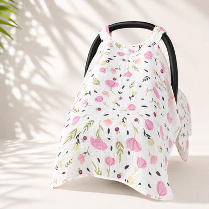 Breeze Cover - Atmungsaktiver Babyschalen-Schutz aus 100% Baumwolle