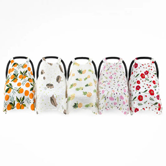 Breeze Cover - Atmungsaktiver Babyschalen-Schutz aus 100% Baumwolle