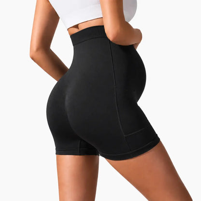 Breeze – Umstandsshorts mit Bauchstütze & Taschen