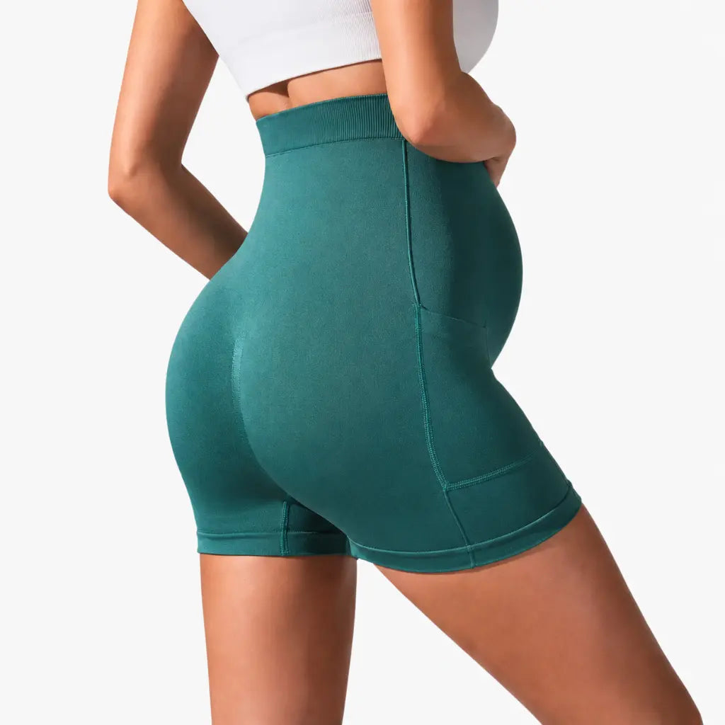 Breeze – Umstandsshorts mit Bauchstütze & Taschen