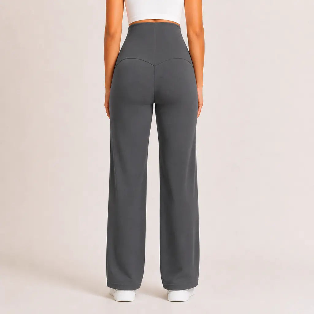 Comfort – Umstandshose mit Bauchstütze & weitem Bein