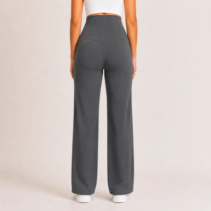 Comfort – Umstandshose mit Bauchstütze & weitem Bein