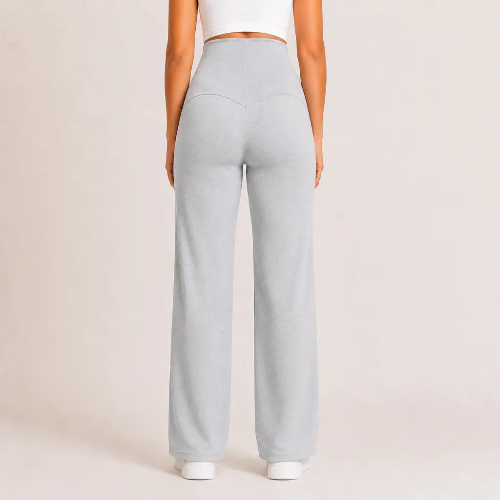 Comfort – Umstandshose mit Bauchstütze & weitem Bein