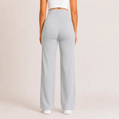 Comfort – Umstandshose mit Bauchstütze & weitem Bein