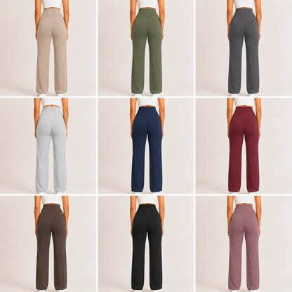 Comfort – Umstandshose mit Bauchstütze & weitem Bein
