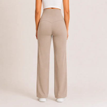 Comfort – Umstandshose mit Bauchstütze & weitem Bein