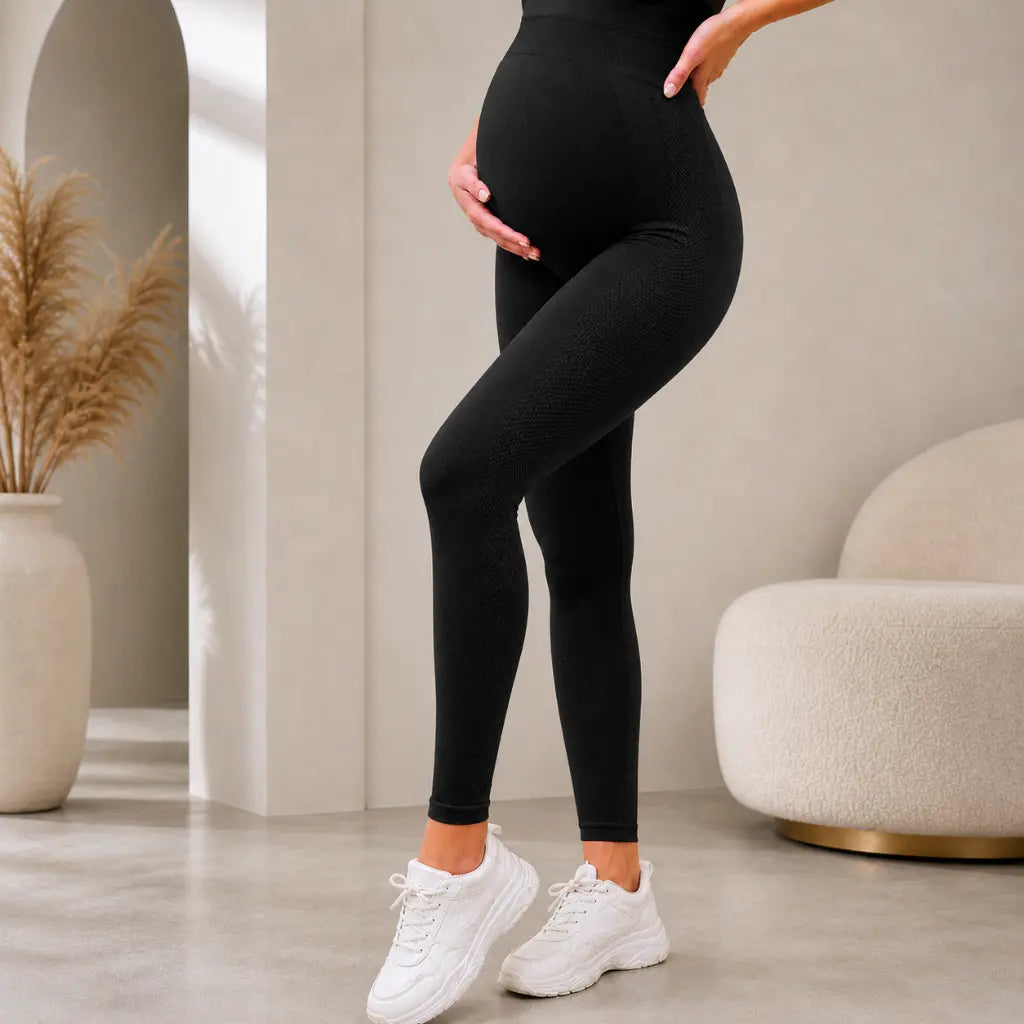 Core – Umstandsleggings mit Bauchstütze & bequemem Sitz