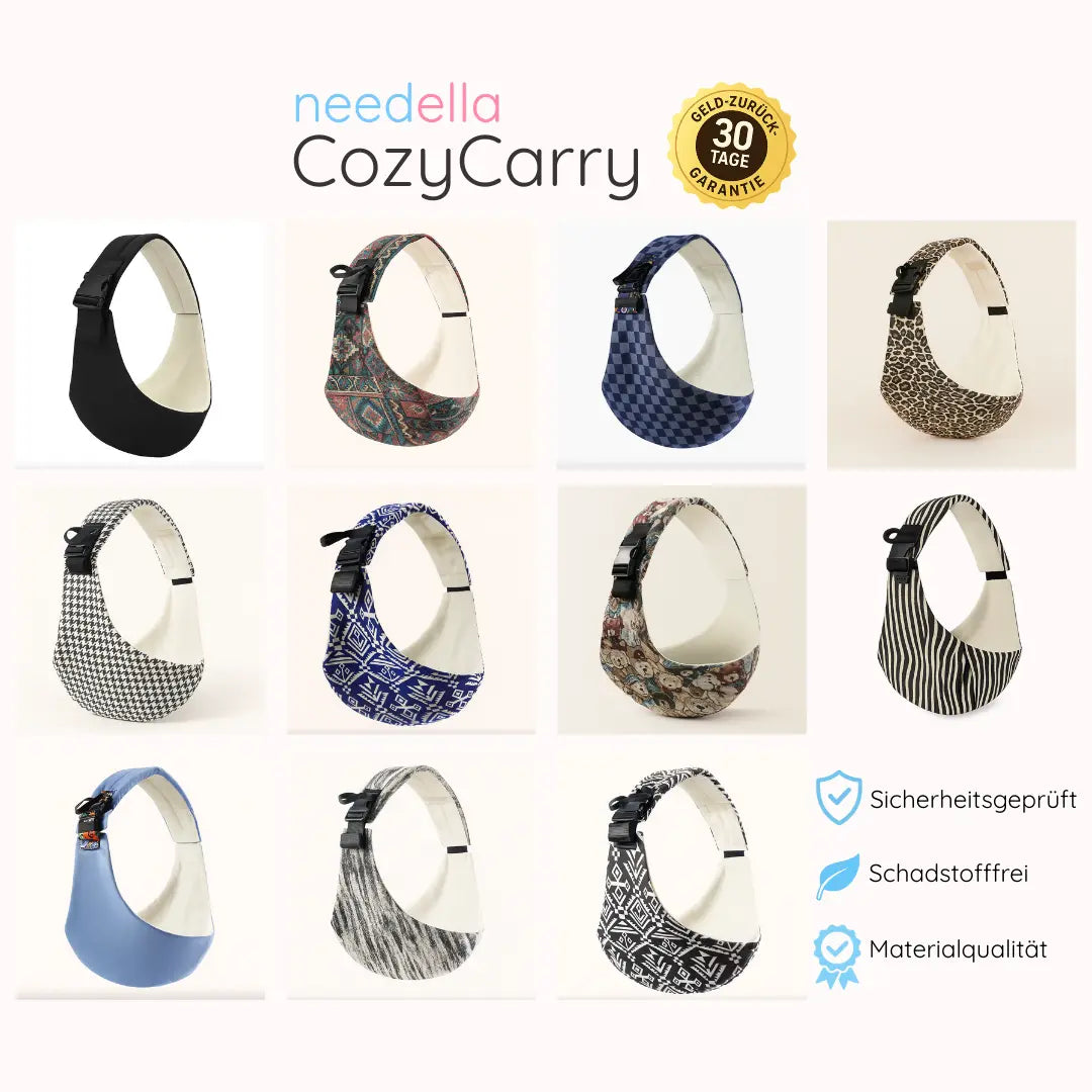 CozyCarry Teddy - Ergonomische Babytrage
