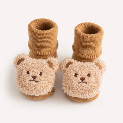 Cubby Socks - Warme Babysocken mit Teddy-Motiv