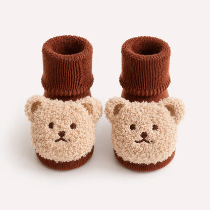 Cubby Socks - Warme Babysocken mit Teddy-Motiv