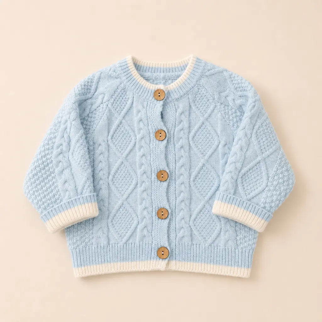 Elio Cardigan - Gestrickte Babyjacke