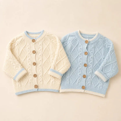 Elio Cardigan - Gestrickte Babyjacke