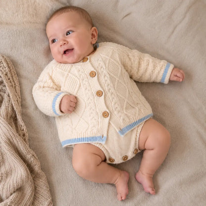 Elio Cardigan - Gestrickte Babyjacke