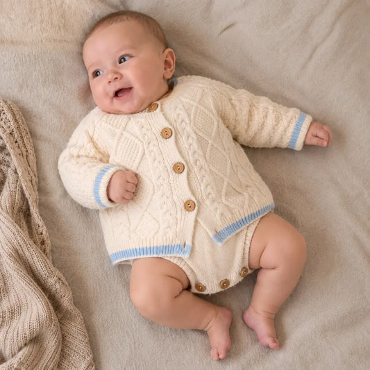 Elio Cardigan - Gestrickte Babyjacke