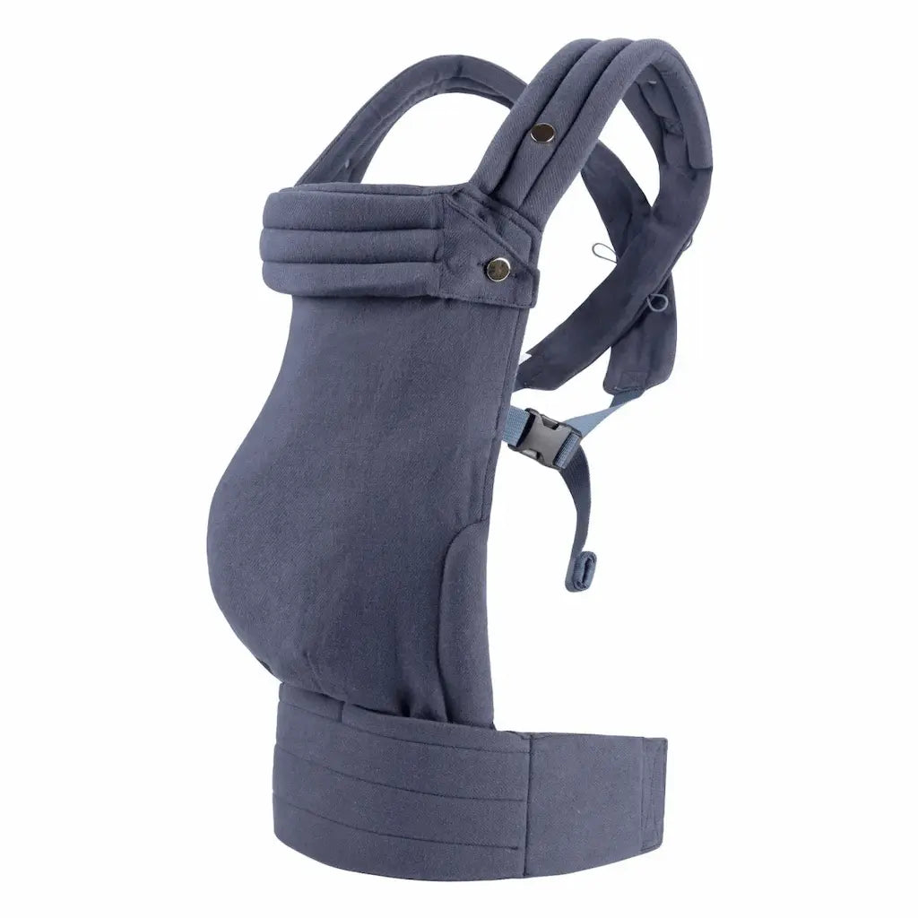 Needella Embrace Babytrage in Blau als Studioaufnahme des Produkts