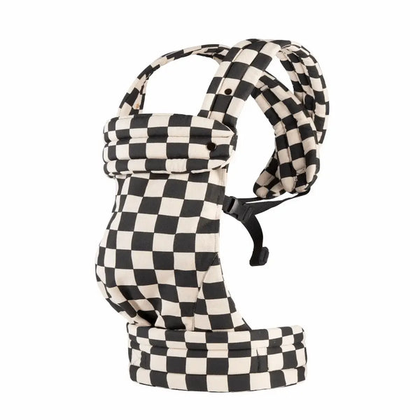 Babytrage Huggle - Kariert Beige