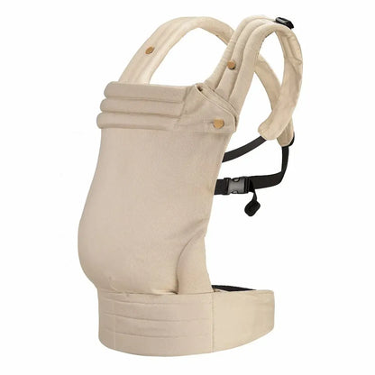 Needella Babytrage Huggle Beige – ergonomische Babytrage als vollständige Produktansicht