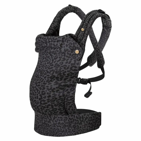 Babytrage Huggle - Leopard Grau