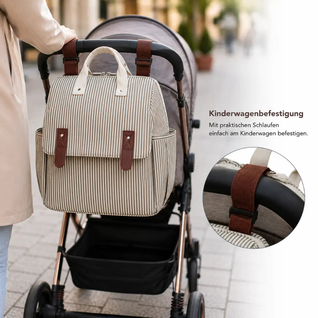 MomiBag Journey - Große Mama Bag für entspannte Tage unterwegs