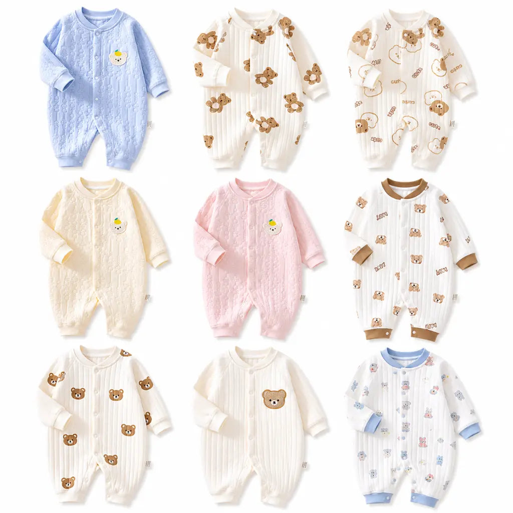 Milo Body - Langarm Babybody aus 100% Baumwolle