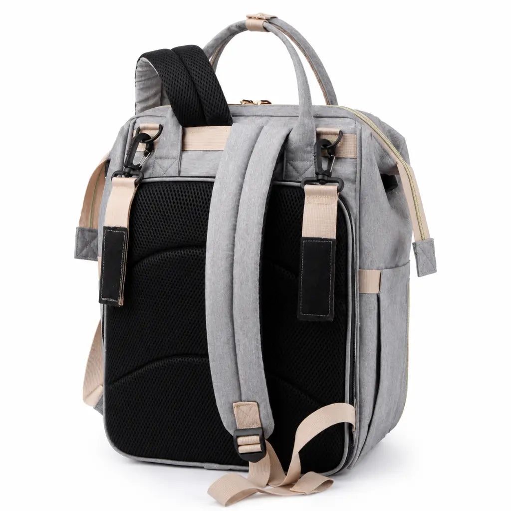 MomiBag Move - Moderner Wickelrucksack für Alltag & Reisen