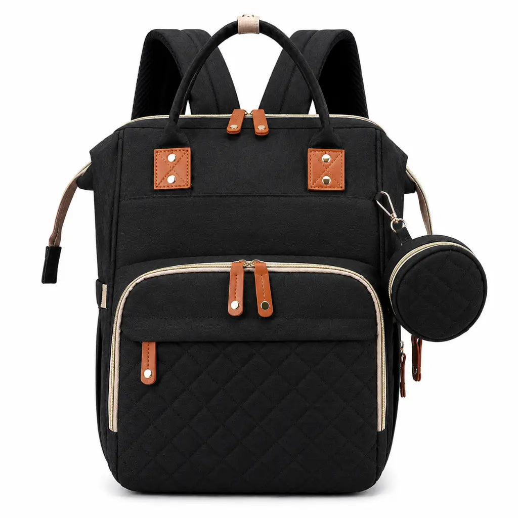 MomiBag Move - Moderner Wickelrucksack für Alltag & Reisen