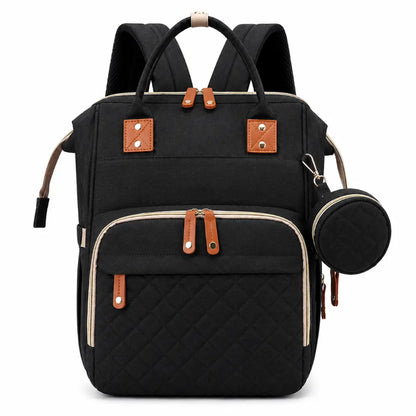 MomiBag Move - Moderner Wickelrucksack für Alltag & Reisen