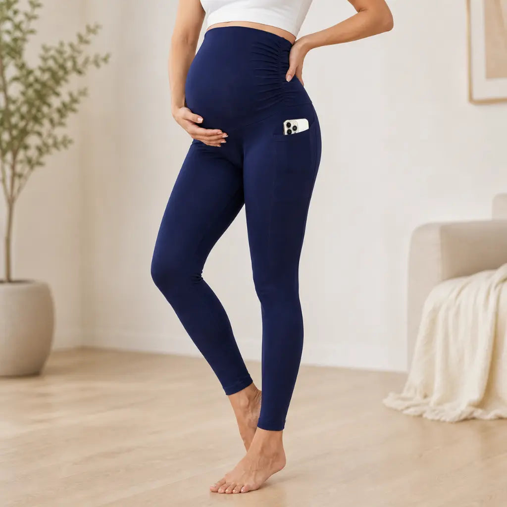 Pure – Umstandsleggings mit Bauchstütze & maximalem Komfort