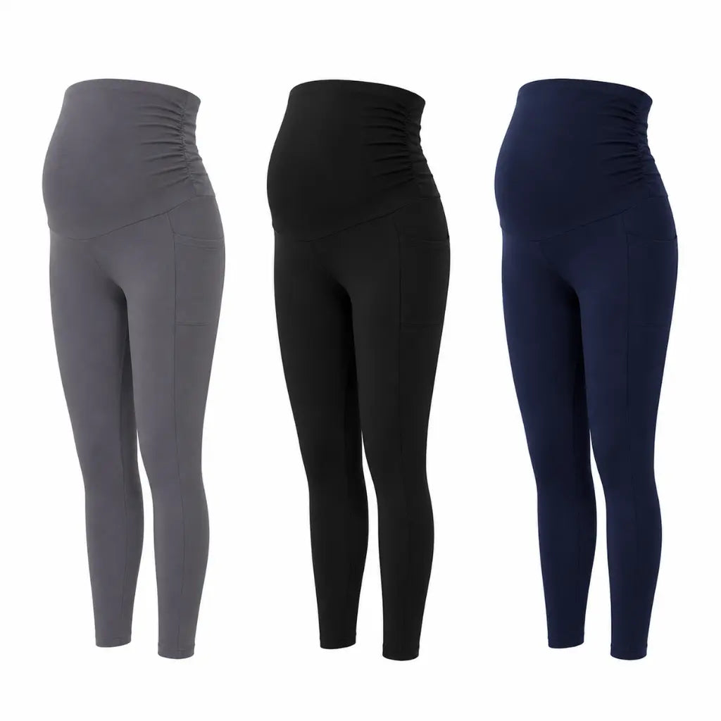 Pure – Umstandsleggings mit Bauchstütze & maximalem Komfort