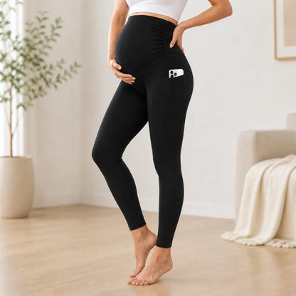 Pure – Umstandsleggings mit Bauchstütze & maximalem Komfort