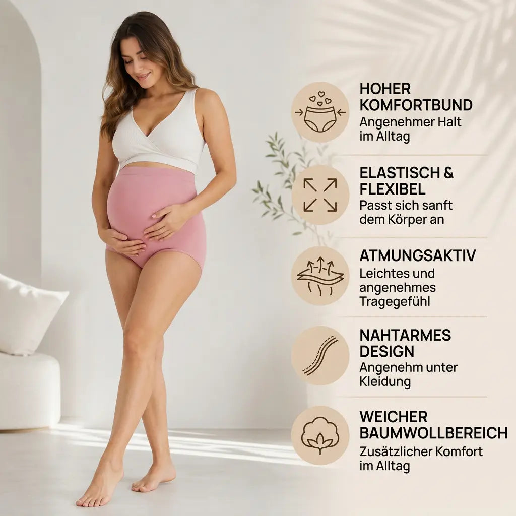 Soft Slip – Umstands-Unterhose mit weichem Komfortbund