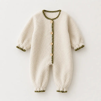 Teddy Overall - Warmer Baby Overall aus Fleece