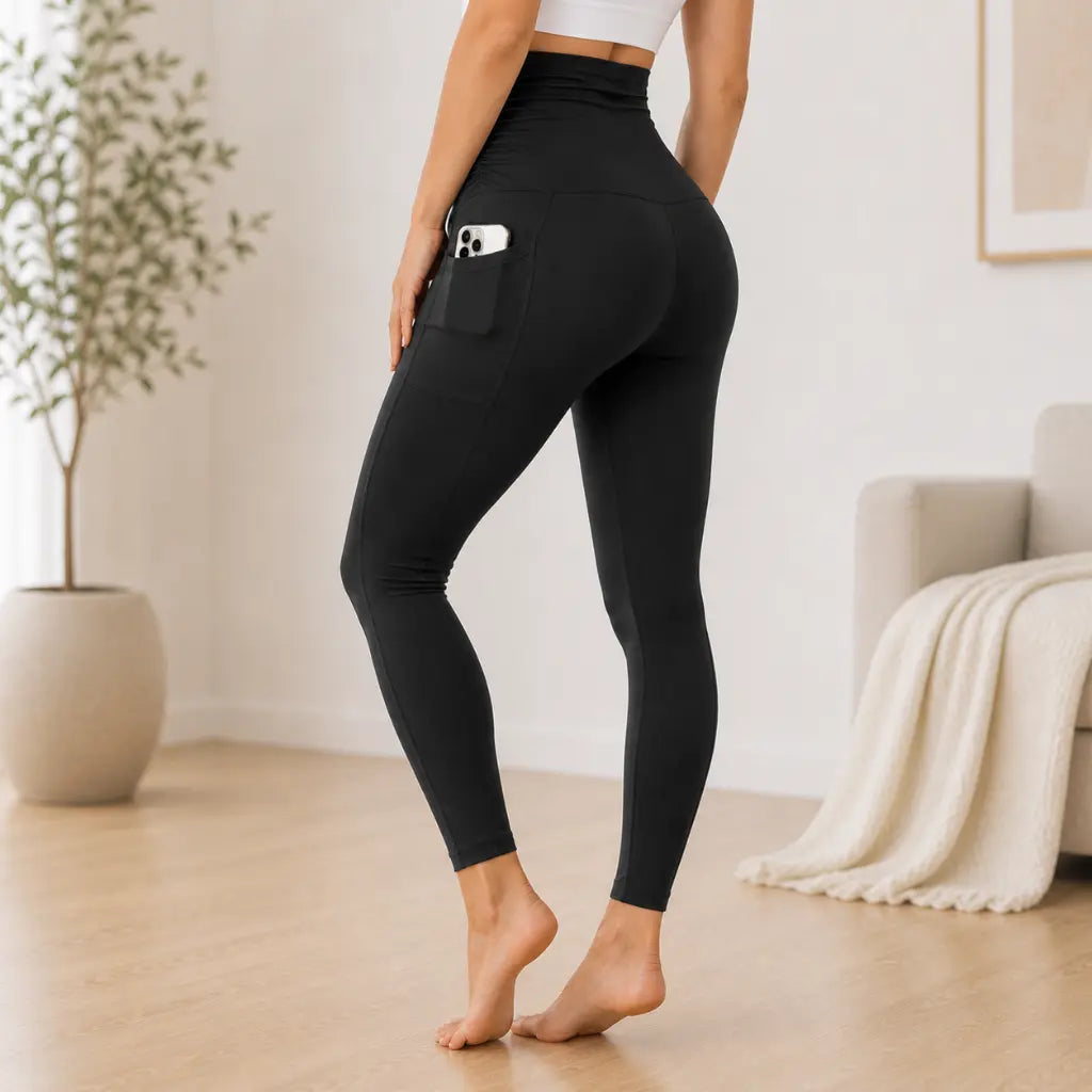 Pure – Umstandsleggings mit Bauchstütze & maximalem Komfort